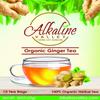 Ginger Tea Organic - 100% Alkaline - 15 Unbleached/Chemical-Free Ginger Tea Bags - Caffeine-Free, No GMO+ view 3