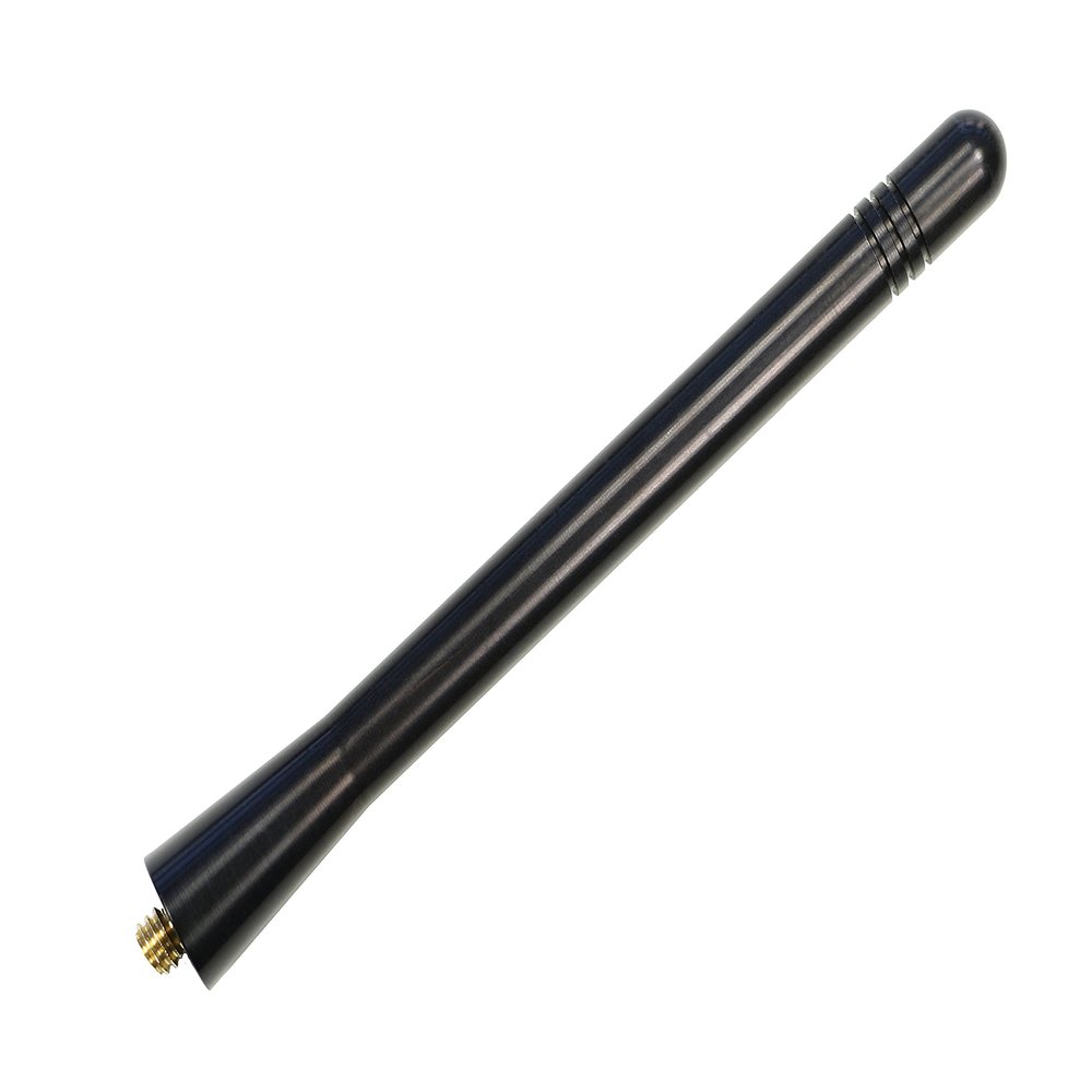 AntennaMastsRus - Made in USA - 5 Inch Black Aluminum Antenna is Compatible with Jaguar X-Type (2005-2008)