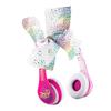 JoJo Siwa Kids Bluetooth Headphones for Wireless Rechargeable Foldable Bluetooth Headphones with Microphone Kid Friendly Sound and Bonus Detachable Cord view 1