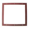 Fire Lite Alarms TR-4XR Alarm Cabinet/Enclosure Semi-Flush Trim Ring, Square, Red view 1