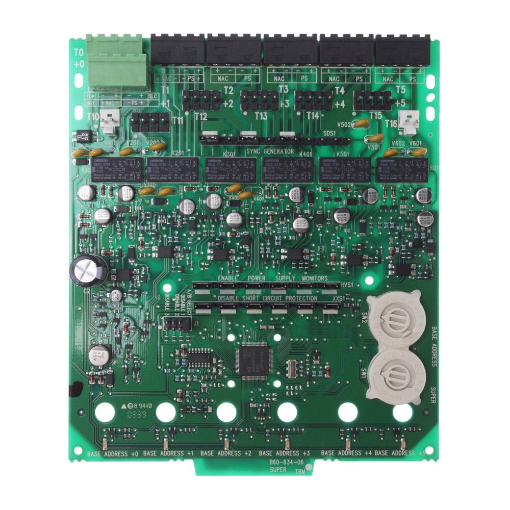 Notifier XP6-C Six Circuit Supervised Control Board Module