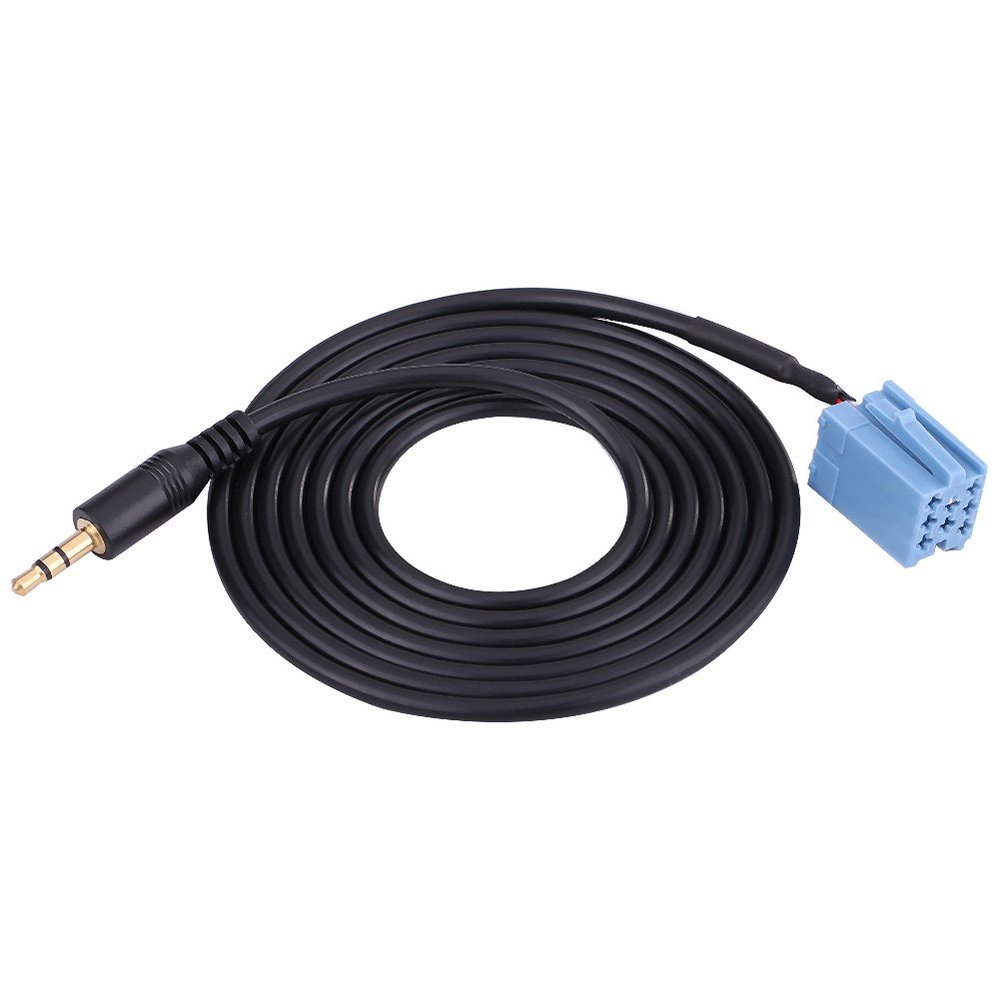 Acouto 3.5mm Car AUX in Cable AUX Audio Music Adapter Cable Fit for B5 for for