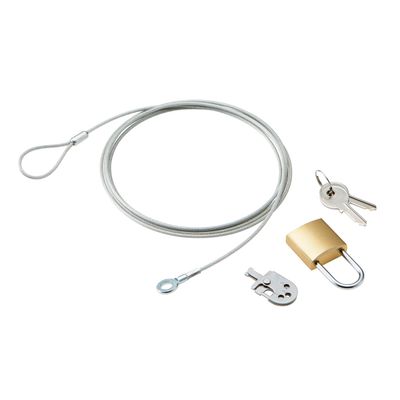 Elecom Security Wire Padlock Multi Lock Parts Usually Key ESL-3A