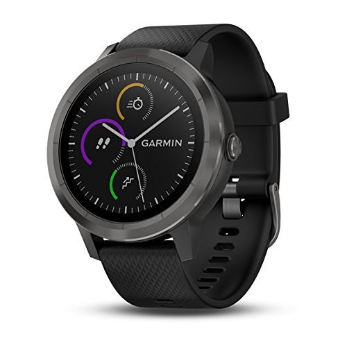 GARMIN VIVOACTIVE 3 S EU BLACK/BLACK SILICONE SLATE