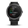 GARMIN VIVOACTIVE 3 S EU BLACK/BLACK SILICONE SLATE view 2