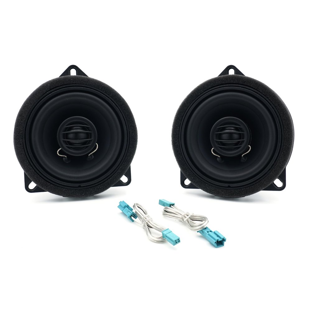 Audison AP BMW X4E Prima Series Large Basket 4 inch (100mm) 2-Way Coaxial Speakers (Pair)