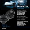 Audison AP BMW X4M Prima Series Small Basket 4 inch (100mm) 2-Way Coaxial Speakers (Pair) view 3