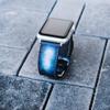 Blue Jeans Leather Apple Watch Band Series 5, 38mm 40mm 42mm 44mm,Series 4 Series 3 Series 2 Series 1,Hand-Stitched Handmade Apple Watch Leather view 1