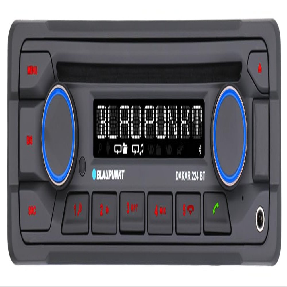 Blaupunkt Dakar 224 BT | 1-DIN Bluetooth Hands-Free Kit 24 V Heavy Duty Design Dakar224BT