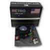 RetroArcade.us LED Track Ball 2 inch Arcade Game Trackball for Mame and Jamma Boards - Translucent White Ball Rotating Colors view 1
