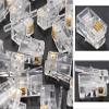 50pcs RJ11 Modular Plugs 6P4C For Solid Connectors s440 view 2
