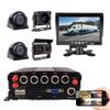 JOINLGO 4 Channel WiFi GPS 4G LTE Cellular 1080P Vehicle Bus CCTV DVR Video Recorder Kit Remote View on APP/Web 4 Side Front Rear View IP68 Backup Cameras for Truck RV Bus Van Fleet view 1