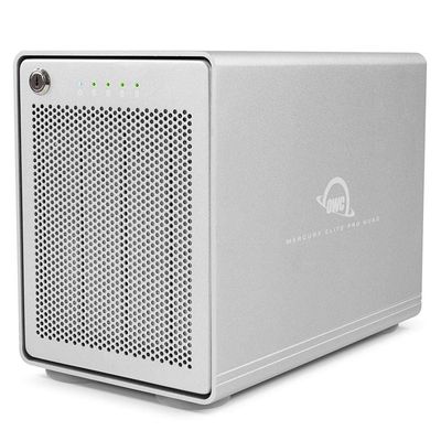 OWC Mercury Elite Pro Quad 32TB Four-Bay USB RAID Storage Solution with SoftRAID Premium