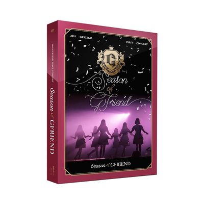 Source Music 2018 GFRIEND First Concert Season of GFRIEND Concert DVD 3Discs+Photobook+Mini Poster(On Pack)+6Photocards