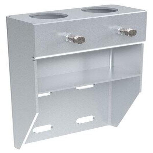 Wall Mount Handrail Bracket Silver
