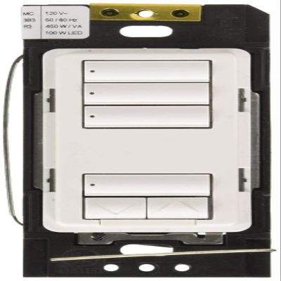 Lutron RRD-HN3S-WH Radiora 2 CL Hybrid Keypads White