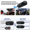 FreedConn Motorcycle Helmet Communication System T-COM SC 2Pack, 2-Way 800M Universal Helmet Bluetooth 5.0 Intercom kit with LCD Screen for Motorbike, Music Sharing/FM Radio/Siri/ IP65/ 2 in1 mic view 3
