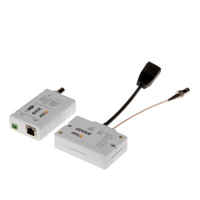Axis Communications Kit - Media Converter - 100Mb LAN - 10Base-T, 100Base-TX - RJ-45 / BNC