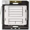 Lutron RRD-HN4S-WH RadioRA 2 Hybrid Keypads Function as a Dimmer and keypad Combined to a Single Device White view 1