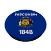 Wisconsin Flag PopSockets PopGrip: Swappable Grip for Phones & Tablets view 2
