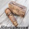 Shaheera Nautical Nautical Marine Spyglass Handheld Brass Telescope Leather case~Vintage HSG5 B view 2