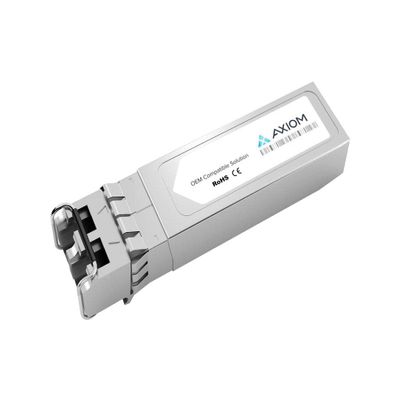 Axiom FS-TRAN-SFP+ER-AX SFP+ transceiver Module (Equivalent to: Fortinet FS-TRAN-SFP+ER) - 10 GigE - 10GBase-ER - LC Single-Mode - up to 24.9 Miles - 1550 nm