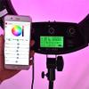 Yidoblo 18 inch LED Ring Light Kit Dimmable RGB/W Colors Photo Studio Video Portrait Film Selfie YouTube Photography Lighting Set with C Phone/Camera Holder, Makeup Mirror, Stand and Travel Bag view 2
