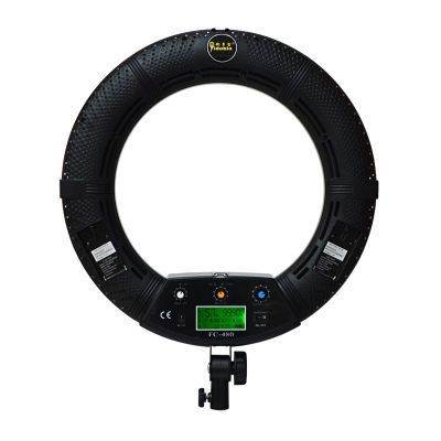 Yidoblo 18 inch LED Ring Light Kit Dimmable RGB/W Colors Photo Studio Video Portrait Film Selfie YouTube Photography Lighting Set with