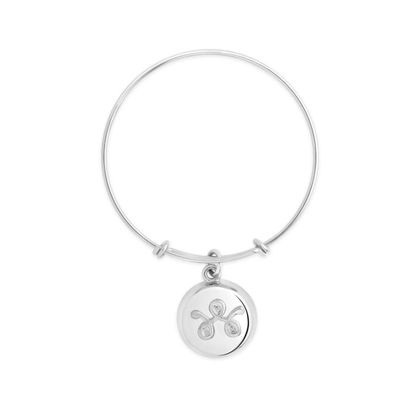 invisawear Smart Jewelry - Personal Safety Device - Silver Expandable Bracelet