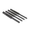 Sniper Steel Pin Starter Hollow Punch Set 4pc 1/16" 5/64" 3/32" 1/8, Non-Slip Starter Roll Pin Punch Set for Gunsmithing/Watch/Bike Repairing/Mullti-Purpose,Black view 2