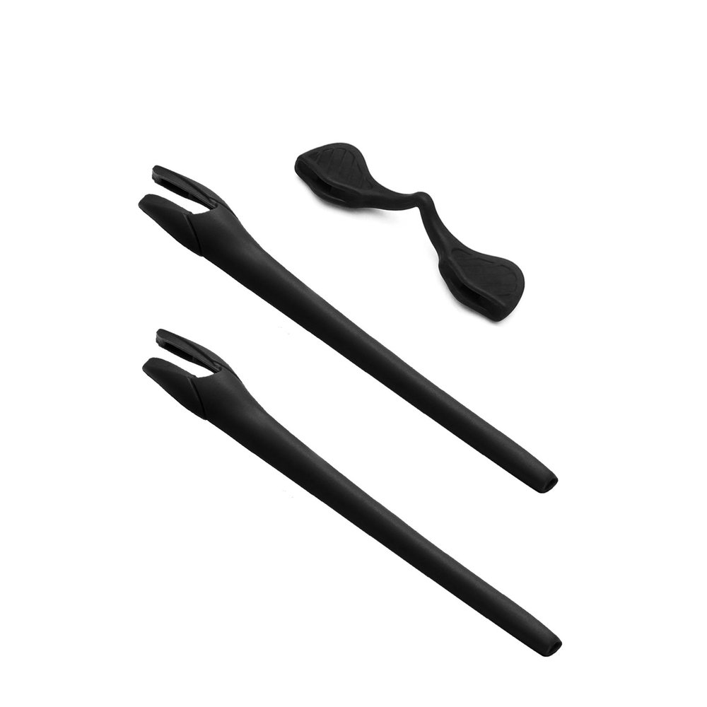 OOWLIT Temple Sleeve/Nose Pad Kit Compatible with Oakley Radar EV Path/Radar EV Path Asin Fit/Radar EV Pitch - Black