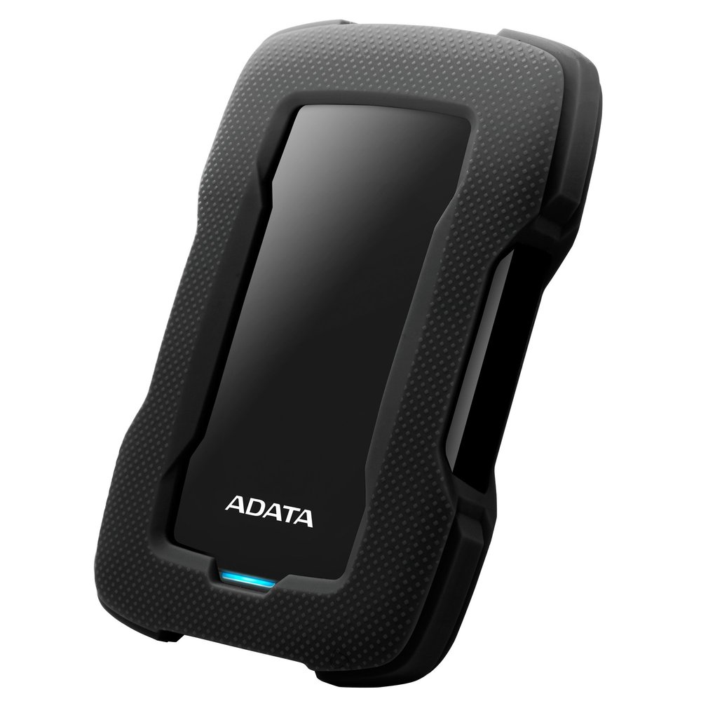 ADATA HD330 4TB USB 3.1 Shock-Resistant Extra Slim External Hard Drive Black (AHD330-4TU31-CBK)