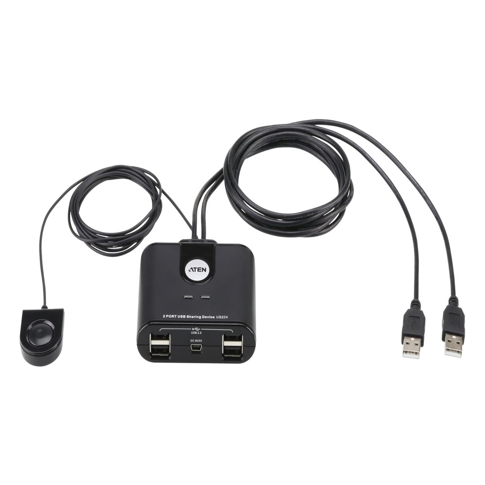 ATEN US224-AT 2-Port USB Peripheral Sharing Device