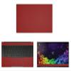 Decalrus - Protective Decal for Razer Blade 15 RZ09 (Released 2015) (15.6" Screen) Laptop RED Carbon Fiber Skin case Cover wrap CFrazerBlade15Red view 1