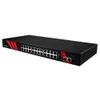 Antaira LNX-2602G-SFP Industrial 26-Port Unmanaged Gigabit Ethernet Switch, 2 SFP Slots, DIN-Rail Mount, -10 to 70C Operating Temperature, AC Power Input view 3