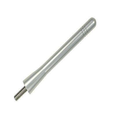Made in USA - 4 Inch Short Silver Aluminum Antenna for 1988-2000 Honda Goldwing GL1500