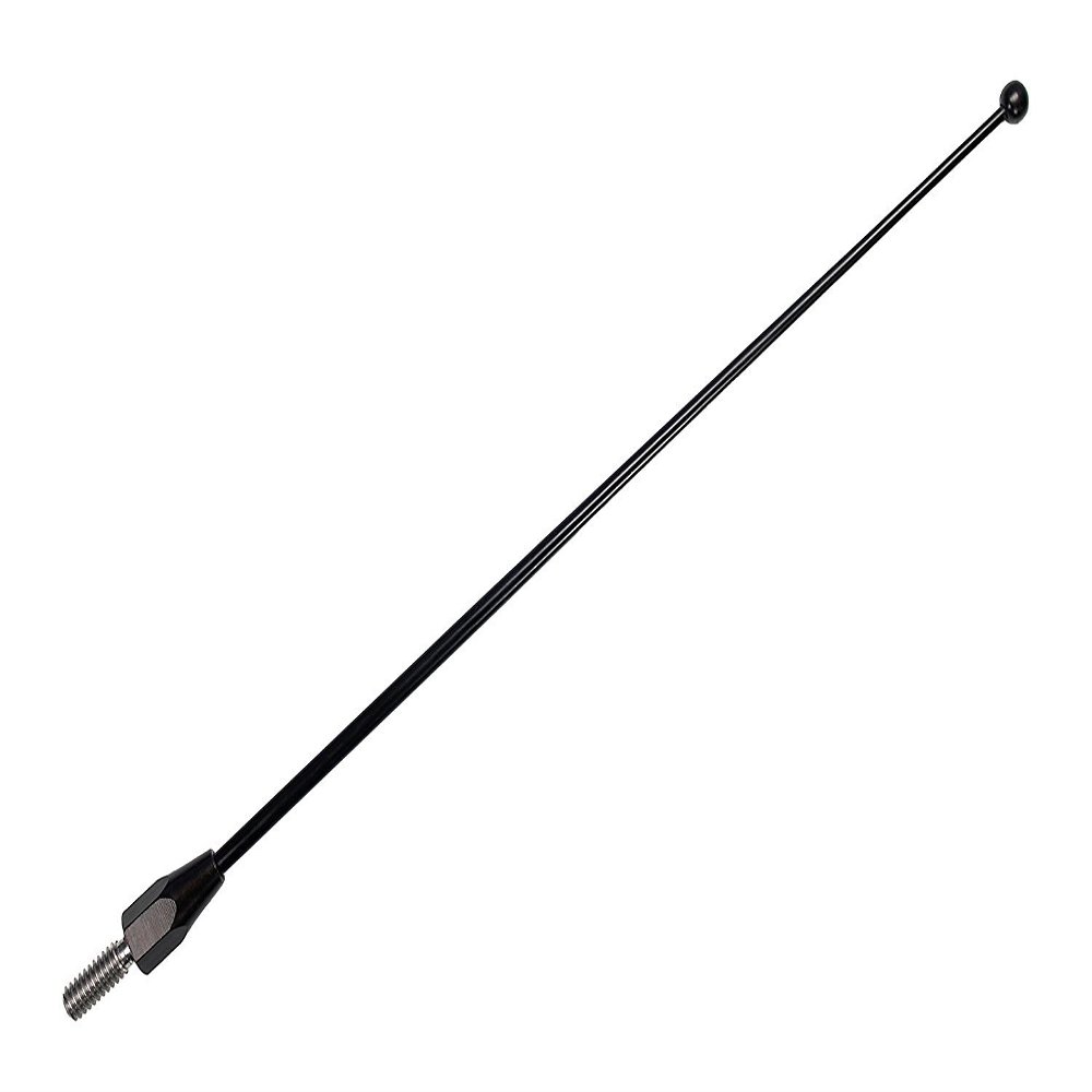 AntennaMastsRus - 7 Inch Black Short Antenna for 1988-2000 Honda Goldwing GL1500