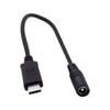 axGear USB 3.1 Type C USB-C to DC 5.5 x 2.5mm Power Jack Extension Charge Cable view 1