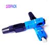 100pack FTTH SC/UPC Optical Fiber Cable Quick SCFast Connector Adapter Single Mode for CATV Network (100Pcs /Lot) view 2