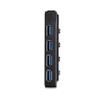 axGear USB 3.0 HUB 4 Port High Speed Data Transfer with Power Adapter LED On/Off Switch view 4