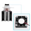 12V Semiconductor Refrigeration Thermoelectric Peltier Air Cooling Dehumidification System Cooler Fan Cooling System Kit 175x100x98 mm view 3