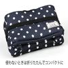 Kenko Camera Bag Luce Inner Box Small 1.7L Dot Navy S-DTNV view 3