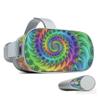 MightySkins Skin Compatible with Oculus Go Mobile VR - Tripping | Protective, Durable, and Unique Vinyl Decal wrap Cover | Easy to Apply, Remove, and Change Styles | Made in The USA view 1