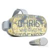 MightySkins Skin Compatible with Oculus Go Mobile VR - Through Christ | Protective, Durable, and Unique Vinyl Decal wrap Cover | Easy to Apply, Remove, and Change Styles | Made in The USA view 1