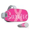 MightySkins Skin Compatible with Oculus Go Mobile VR - Survivor | Protective, Durable, and Unique Vinyl Decal wrap Cover | Easy to Apply, Remove, and Change Styles | Made in The USA view 1