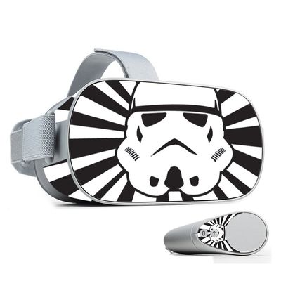 MightySkins Skin Compatible with Oculus Go Mobile VR - Star Rays | Protective, Durable, and Unique Vinyl Decal wrap Cover | Easy to Apply, Remove, and Change Styles | Made in The USA
