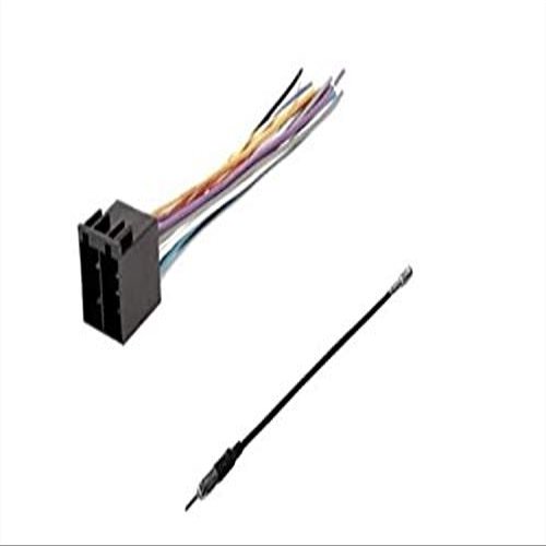 Adaptador de antena e arns de udio estreo para carro ASC para instalar um rdio de reposio para 2008 2009 2010 2011 2012 2013 2014 2015 Smart ForTwo
