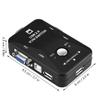 Fosa 2/4 Ports KVM VGA Manual Box USB 2.0 Video Sharing Adapter for DOS,Win3X, / 98 / 98SE / 2000 / ME/X (2) view 4