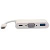 CableWholesale USB-C 3.1, 3-in-1 Mini Dock, SVGA, USB 3.0 Type-A, & USB-C Charge Port view 1