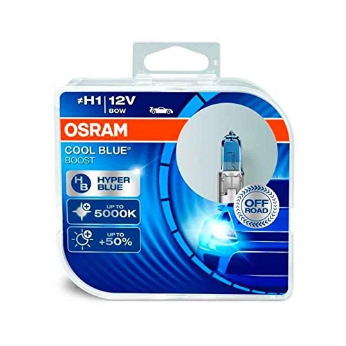 Osram Spain mt-ocbb1-duo PL ocbb1-pl-set 2 Halogen Bulbs OSRAM Cool Blue Boost H1 P14.5S 12 V 80 W Duo